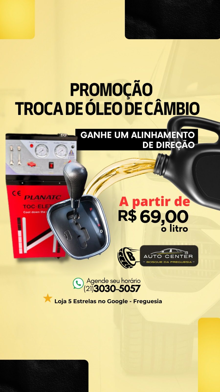 TROCA DE ÓLEO